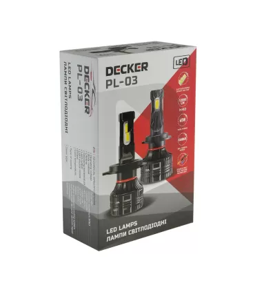 LED лампа Decker PL-03 5K H4 H/L