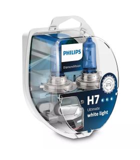 Галогенные лампы Philips Diamond Vision 5000K H7