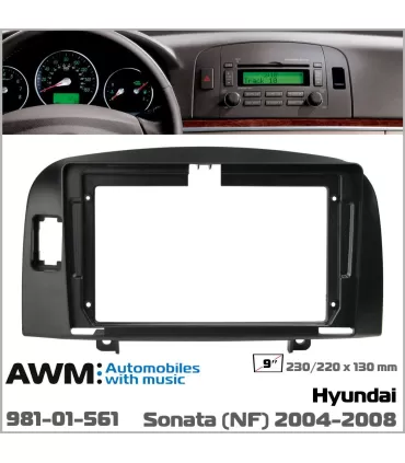 Переходная рамка AWM Hyundai Sonata (981-01-561)