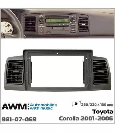 Перехідна рамка Toyota Corolla AWM 981-07-069