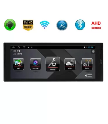 Автомагнітола 1DIN Terra 7069, Android, GPS, 2Gb, 32Gb