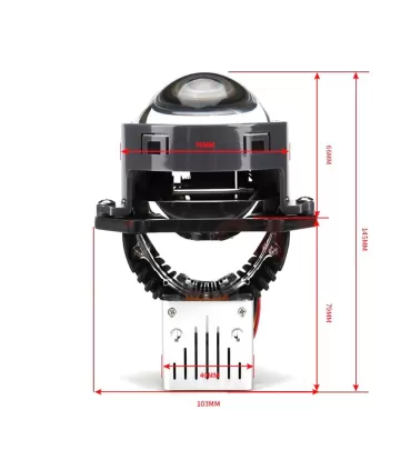 Cyclone LED BL 3.0" P5 PRO 60W