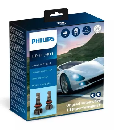 Philips Ultinon Pro9100 H11 LED (11362U91X2)