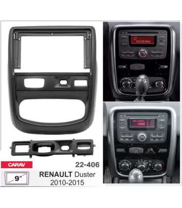 Перехідна рамка Carav Renault Duster (22-406)