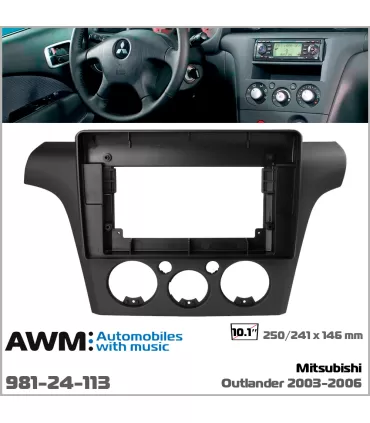 Переходная рамка AWM Mitsubishi Outlander (981-24-113)