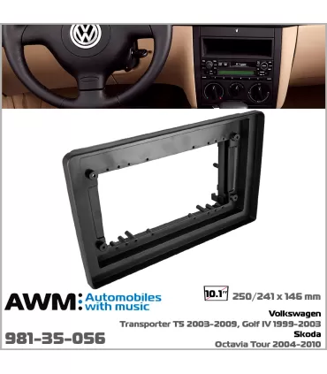 Переходная рамка AWM Volkswagen, Skoda (981-35-056)
