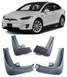 Бризковики до Tesla Model X 2015-2021, к-кт (4шт.)