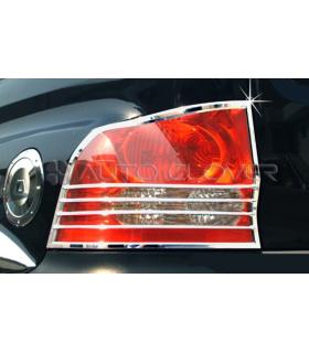 Хромированные накладки на задние фонари AutoClover для Ssang Young Actyon 2006-2012