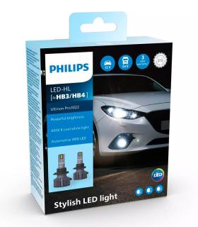 Автолампы Philips Ultinon Pro3022 HB3, HB4 LED 6000K 12V 24V