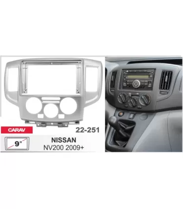 Перехідна рамка Nissan NV200 Carav 22-251