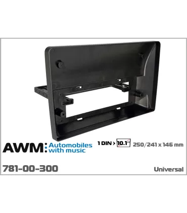 Перехідна рамка універсальна AWM для переходу 1 DIN на 10.1" (781-00-300)
