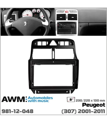 Перехідна рамка Peugeot 307 AWM 981-12-048