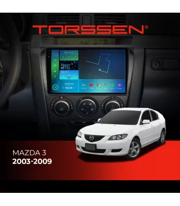 Штатная магнитола Torssen 2K Mazda 3 03-09 F98256 4G Carplay DSP