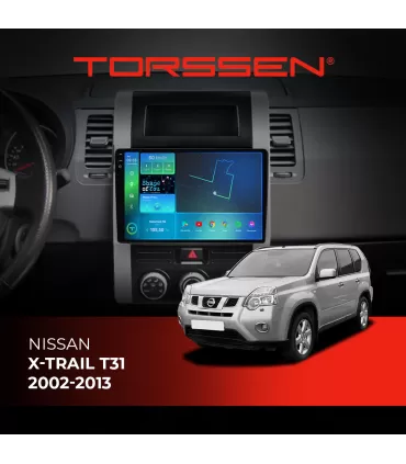 Штатная магнитола Torssen 2K Nissan Xtrail T31 02-13 F108256 4G Carplay DSP
