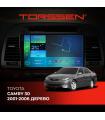 Штатная магнитола Torssen 2K Toyota Camry 30 01-06 дерево F98256 4G Carplay DSP
