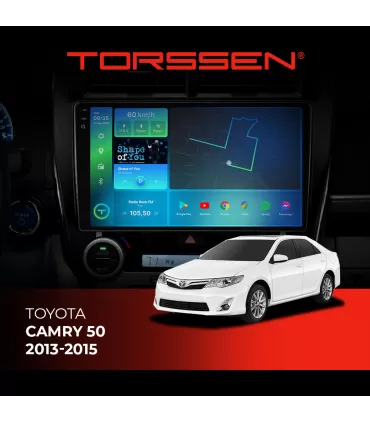 Штатная магнитола Torssen 2K Toyota Camry 50 2013-2015 F98256 4G Carplay DSP с кнопками
