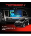 Штатная магнитола Torssen 2K Toyota Highlander XU 50 2016- F108256 4G Carplay DSP