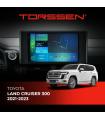 Штатная магнитола Torssen 2K Toyota Land Cruiser 300 2021-2023 F108256 4G Carplay DSP