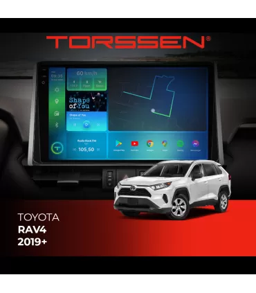Штатная магнитола Torssen 2K Toyota Rav4 2019+ F108256  4G Carplay DSP