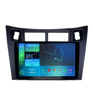 Штатная магнитола Torssen 2K Toyota Yaris Vios 05-11 black F98256 4G Carplay DSP