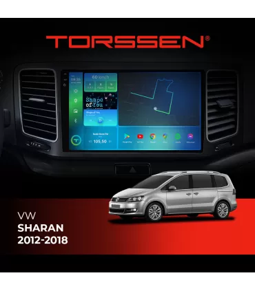 Штатная магнитола Torssen 2K VW Sharan 12-18 F98256 4G Carplay DSP
