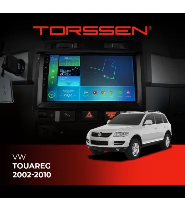 Штатная магнитола Torssen VW Touareg 2002-2010 F98256 4G Carplay