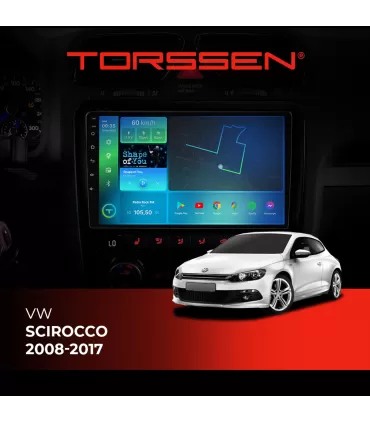 Штатная магнитола Torssen VW Scirocco 2008-2017 F98256 4G Carplay DSP climate