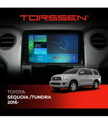Штатная магнитола Torssen Toyota Sequoia /Tundra 2016- F98256 4G Carplay