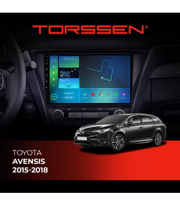 Штатная магнитола Torssen Toyota Avensis 2015-2018 F98256 4G Carplay DSP