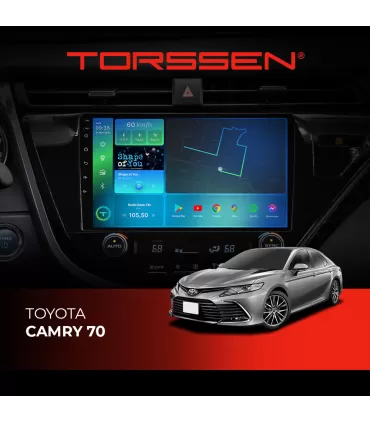 Штатная магнитола Torssen Toyota Camry 70 F108256 4G Carplay