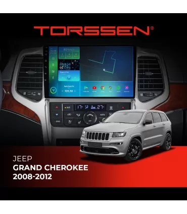 Штатная магнитола Torssen Jeep Grand Cherokee 08-12 F98256 4G Carplay DSP