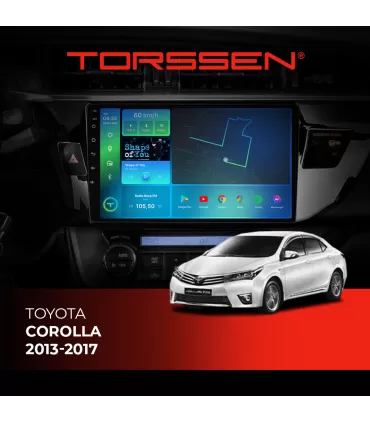 Штатная магнитола Torssen Toyota Corolla 2013-2017 F108256 4G Carplay