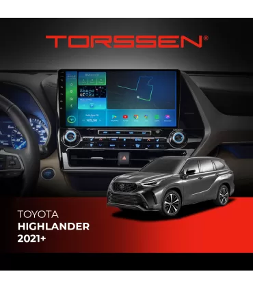 Штатная магнитола Torssen Toyota Highlander 2021+ F108256  4G Carplay DSP
