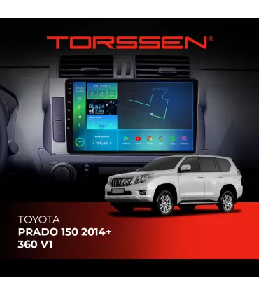 Штатная магнитола Torssen Toyota Prado 150 2014+ 360 V1 F108256 4G Carplay DSP