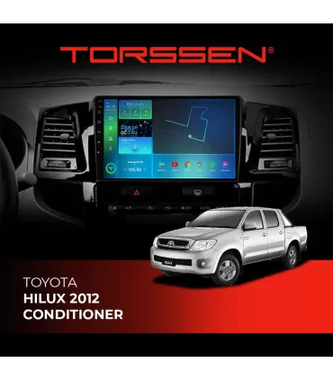 Штатная магнитола Torssen Toyota Hilux 12 Conditioner F98256 4G Carplay