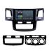 Штатная магнитола Torssen Toyota Hilux 12 Conditioner F98256 4G Carplay