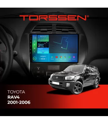 Штатная магнитола Torssen Toyota Rav4 2001-2006 F98256 4G Carplay
