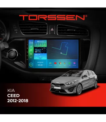 Штатная магнитола Torssen Kia Ceed 12-18 F98256 4G Carplay