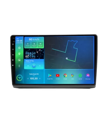 Штатная магнитола Torssen Renault Trafic, Opel Vivaro, Nissan Primastar 06-10 F108256 4G Carplay DSP