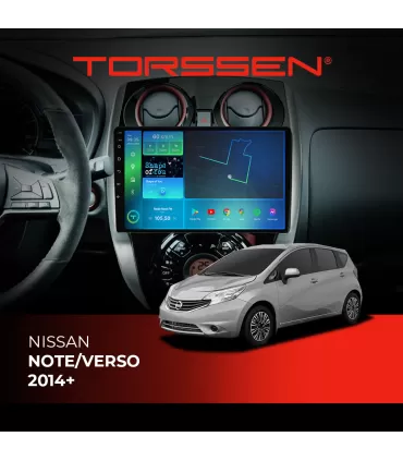 Штатная магнитола Torssen Nissan Note/Verso 2014+ F108256 4G Carplay DSP