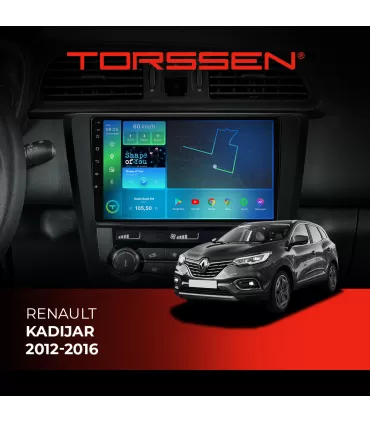 Штатная магнитола Torssen Renault Kadijar 12-16 F98256 4G Carplay