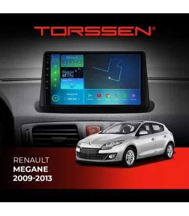 Штатная магнитола Torssen Renault Megane 09-13 F98256 4G Carplay