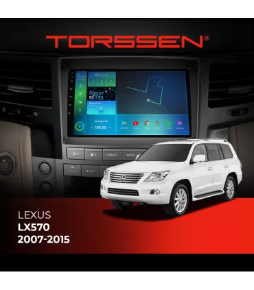 Штатная магнитола Torssen Lexus LX570 2007-2015 F98256 4G Carplay DSP