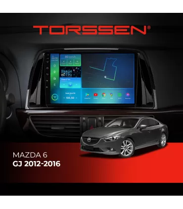 Штатная магнитола Torssen Mazda 6 GJ 2012-2016 F98256 4G Carplay