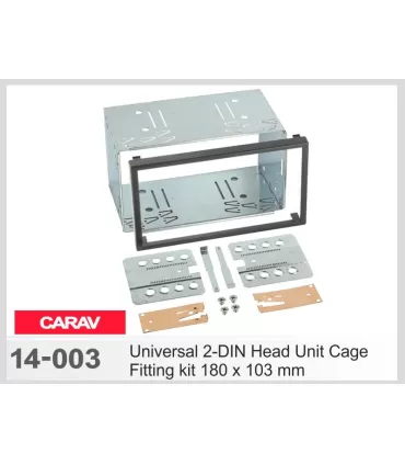 Универсальный набор для крепления 2 DIN магнитол Carav (14-003)