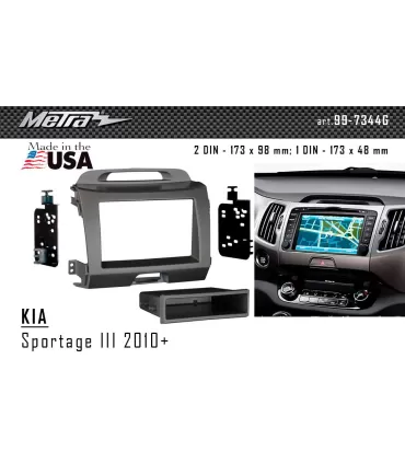 Перехідна рамка Metra KIA Sportage (99-7344G)