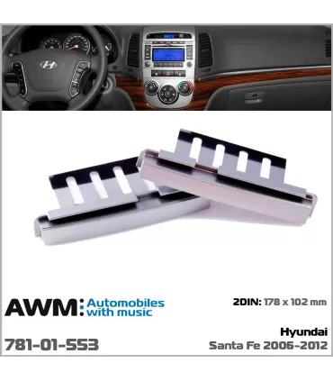 Переходная рамка AWM Hyundai Santa Fe (781-01-553)