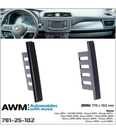 Переходная рамка AWM Nissan (781-25-102)