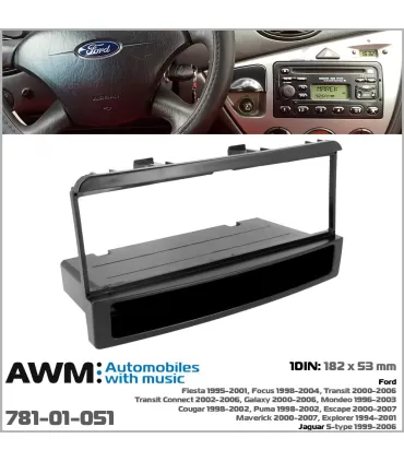 Переходная рамка AWM Ford Transit, Fiesta, Focus, Galaxy, Mondeo (781-01-051)
