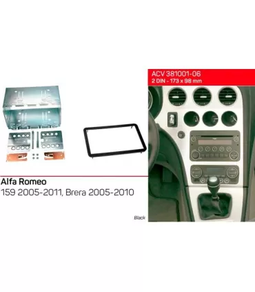 Перехідна рамка ACV Alfa Romeo 159, Brera (381001-06)